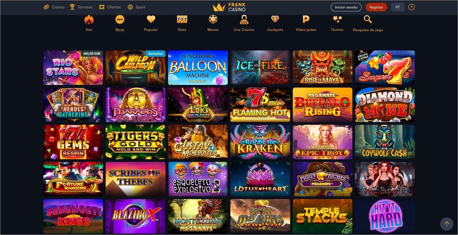 Casino Frank online